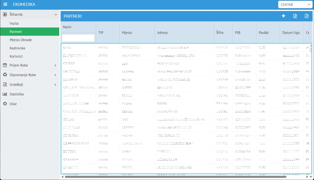 Prijem i obrada otpada